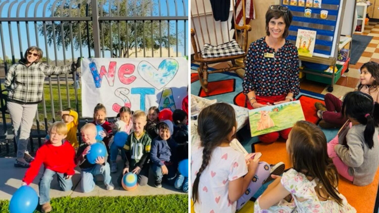 Tribute to a teacher award for Avondale preschool educator...