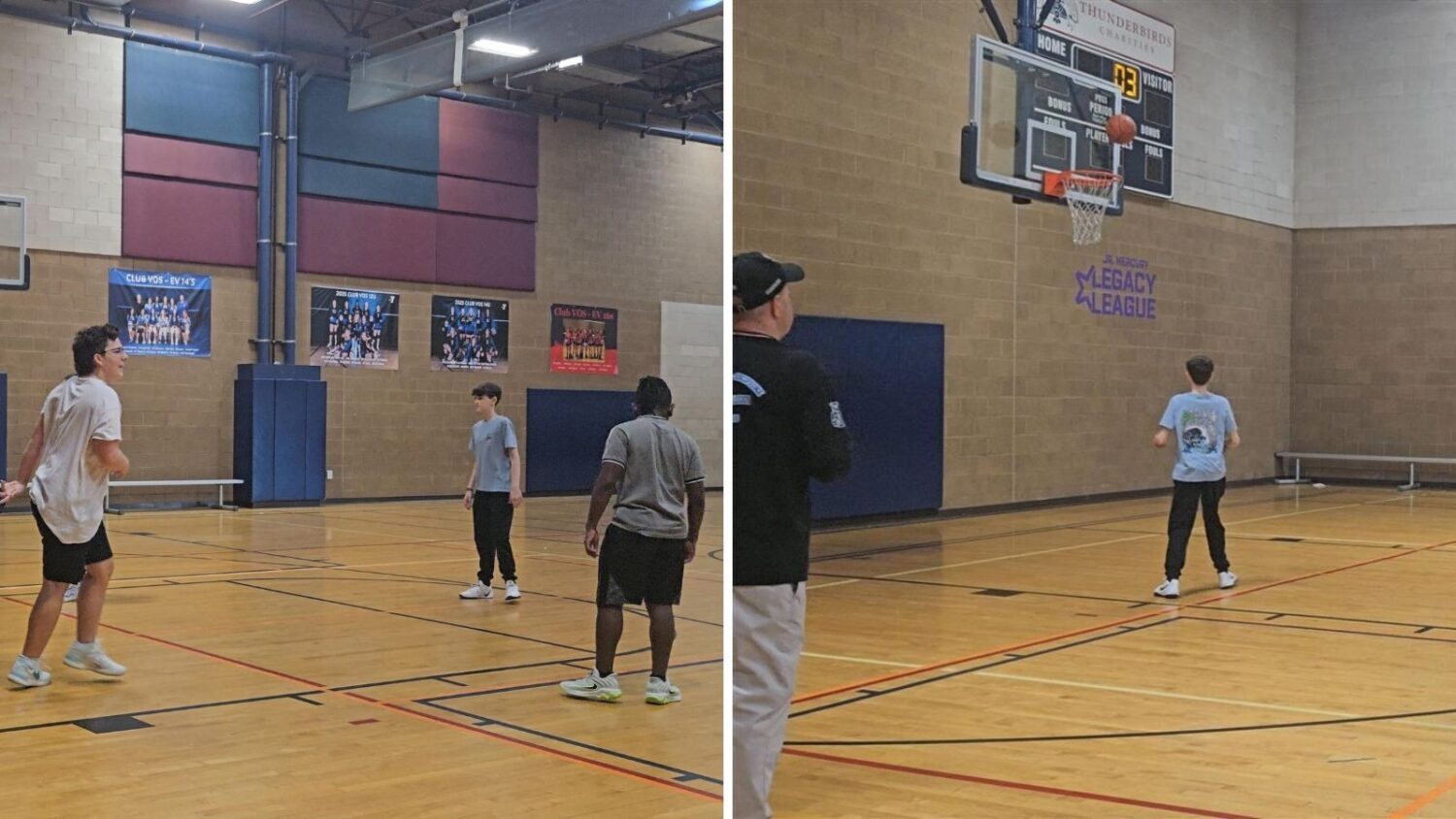 neurodivergent kids gaining confidence basketball court East Valley school...