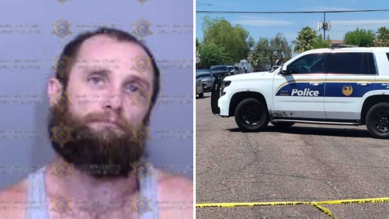 (Photos: MCSO, left, Phoenix Police Department, right)...