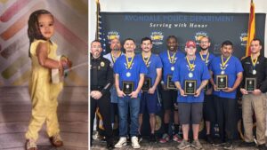 Group of unlikely heroes honored for saving 2-year-old Avondale girl from kidnapping