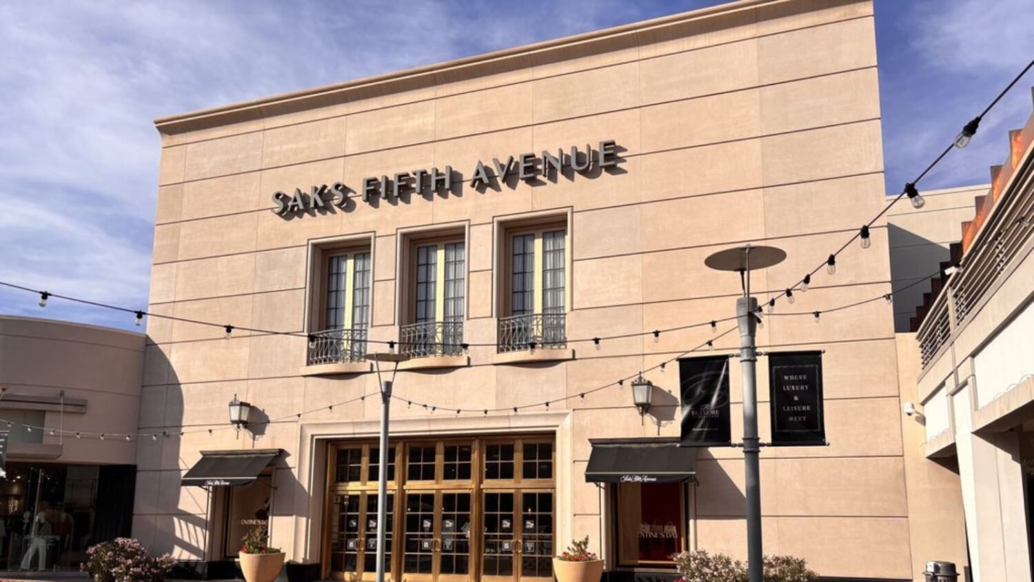 Saks Fifth Avenue closing...