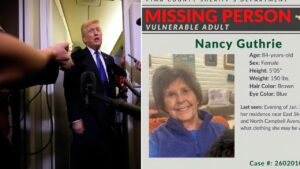 Trump says 'definitive' information in Nancy Guthrie case could be revealed soon