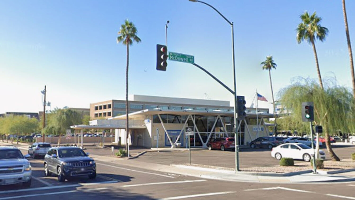 A stretch of McDowell Road in south Scottsdale was closed Monday morning after a collision at 74th ...