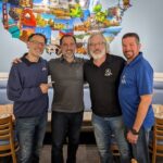 group photo U.S. Egg Tempe restaurant reopening