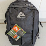 The type of backpack seen in videos at Nancy Guthrie's home is sold only at Walmart. (Photo via FBI)