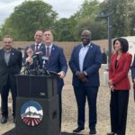 U.S. Rep. Greg Stanton, D-Ariz., helped secure the funding to make the project possible. (Heidi Hommel/KTAR News)