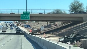 Detours required this weekend for roadwork on State Route 51, Loop 101 Agua Fria Freeway