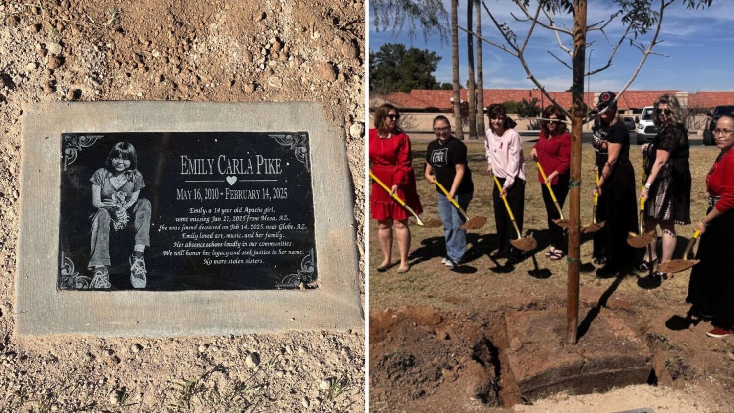 Mesa park installs permanent memorial for slain 14-year-old Emily Pike...