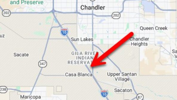 Interstate 10 closed...