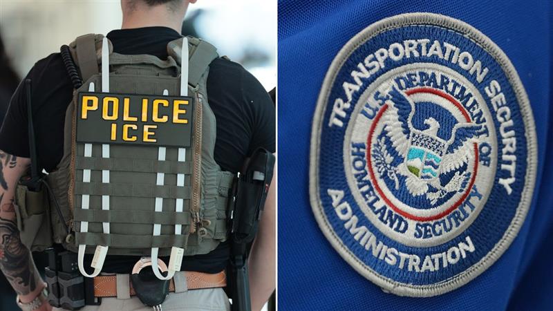 TSA agents discuss what life is like at Sky Harbor airport with ICE being deployed (Photos via Gett...