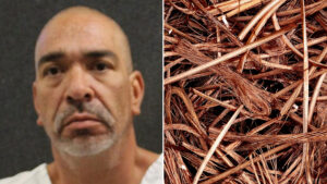 Arizona copper thief sentenced to 5 years in prison, ordered to repay city he ripped off