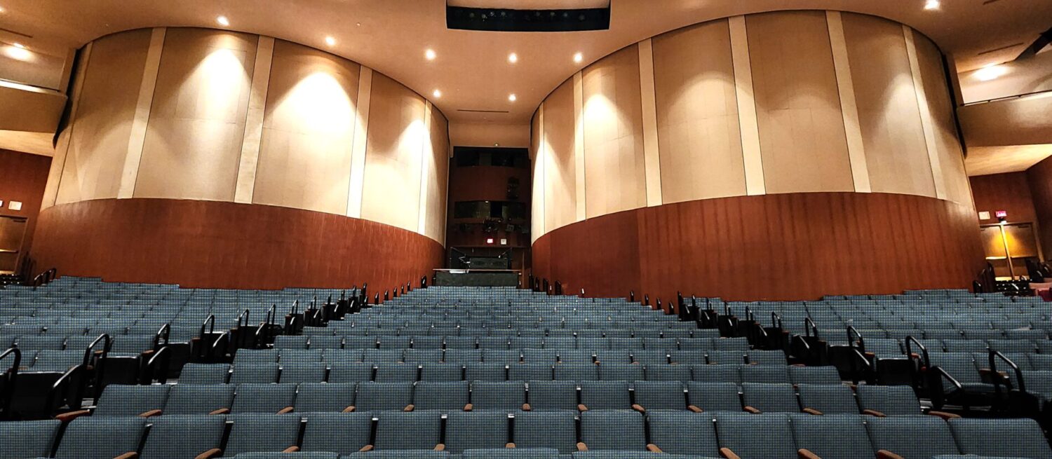 Chandler Center for the Arts' main theater features original seating and flooring that will be repl...