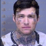 Michael Abel Dominguez was arrested on suspicion of shooting paintballs at a Phoenix mosque. (MCSO photo)
