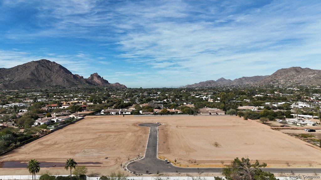 This 10-acre Paradise Valley site will be home to four luxury estates that will be listed for $30 m...