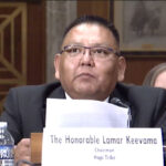 Hopi Tribe Chairman Lamar Keevama. (Screenshot)