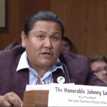 San Juan Southern Paiute Tribe Vice President John Lehi Jr. (Screenshot)