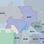 The 85387 ZIP code covers a chunk of Surprise northwest of Loop 303.