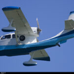 The Republic RC-3 Seabee that made an emergency landing on 7th Street in central Phoenix. (Photo courtesy of JetPhotos.net)