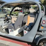 The City of Surprise's golf cart after it was worked on by West-MEC students. (Shira Tanzer/KTAR News)