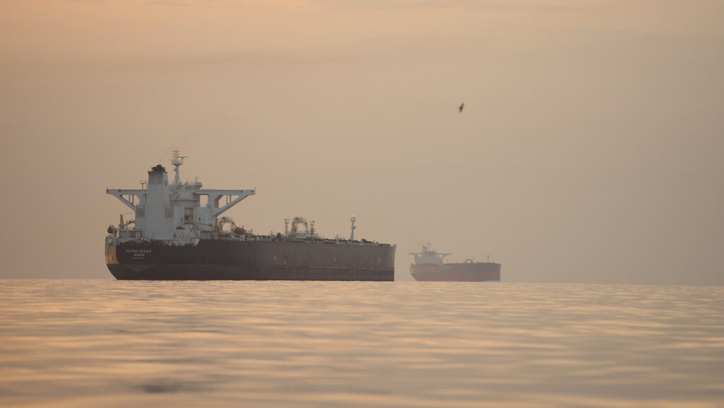  President Donald Trump said the U.S. forcibly seized an Iranian-flagged cargo ship that tried to...