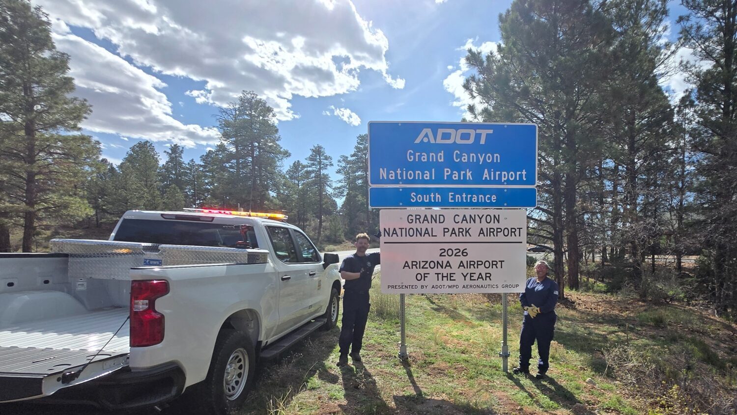 The Grand Canyon National Park Airport has been named the 2026 Airport of the Year by the Arizona D...