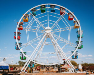 That 80-foot Ferris wheel you've seen from Loop 101? It opens this month