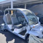 The City of Surprise's golf cart before it was worked on by West-MEC students. (West-MEC)