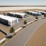 Artist renderings of small business planned industrial units around the West Valley. (Photos courtesy of Mangat Group)