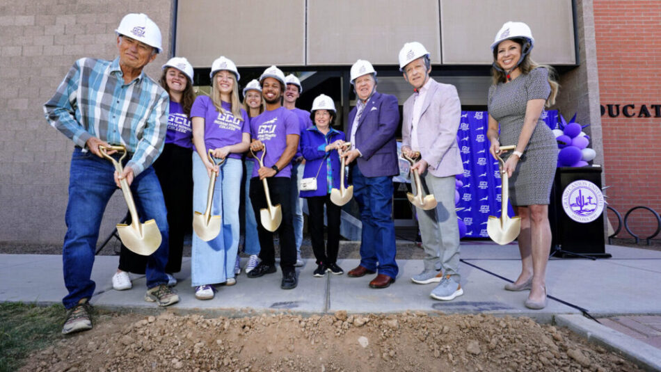 Grand Canyon University broke ground on the expansion of its Ingram Honors College on Monday....