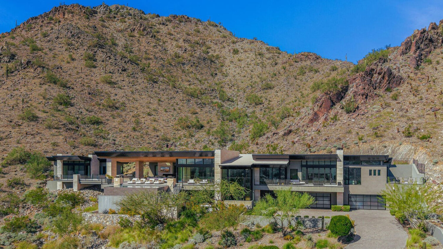 A seven-year-old hillside estate with spectacular views in Paradise Valley recently sold for $12.25...