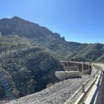 ADOT hit the halfway mark on the $44.7M US 60 bridge project east of Superior. (ADOT photo)