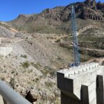 ADOT hit the halfway mark on the $44.7M US 60 bridge project east of Superior. (ADOT photo)