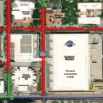 Street closures on Saturday April 4 around the NCAA Women's Final Four Tournament.