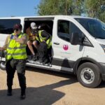 Volunteers picked up trash at Tres Rios Wetlands on April 11, 2026. (KTAR News photo/Heidi Hommel)