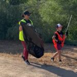 Volunteers picked up trash at Tres Rios Wetlands on April 11, 2026. (KTAR News photo/Heidi Hommel)