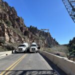 ADOT hit the halfway mark on the $44.7M US 60 bridge project east of Superior. (ADOT photo)