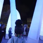 immersive exhibit and shadow art installation