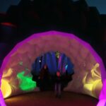 interactive light installation