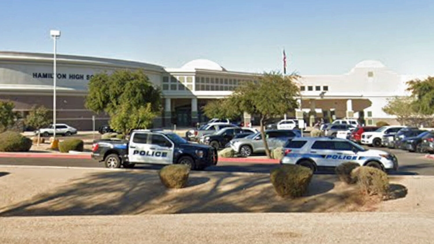 A Phoenix police sergeant is under investigation for his actions while off-duty at a Hamilton High ...