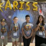 Students at ASU Preparatory Academy spoke to ISS astronaut Chris Williams about his experience in space. (Shira Tanzer/KTAR News)