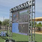 Students at ASU Preparatory Academy spoke to ISS astronaut Chris Williams about his experience in space. (Shira Tanzer/KTAR News)