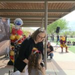 Students at ASU Preparatory Academy spoke to ISS astronaut Chris Williams about his experience in space. (Shira Tanzer/KTAR News)