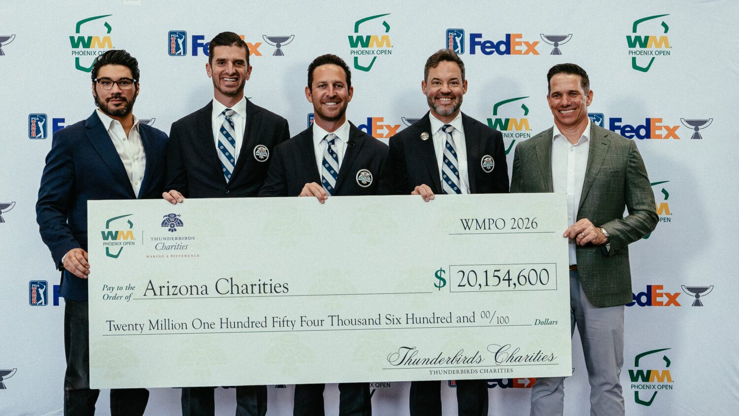 WM Phoenix Open raised $20.1 million for charity at the 2026 tournament....