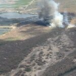 The Hazen Fire started on May 2, 2026, in Buckeye. (Arizona Department of Forestry and Fire Management photo)