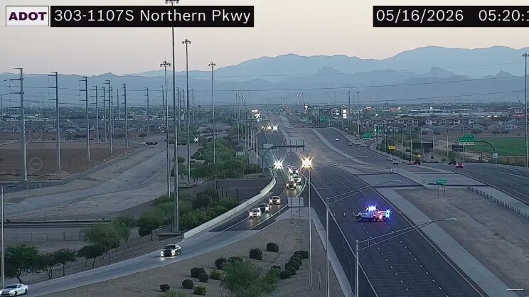 Loop 303 experienced an early-morning closure due to a crash on May 16, 2026...
