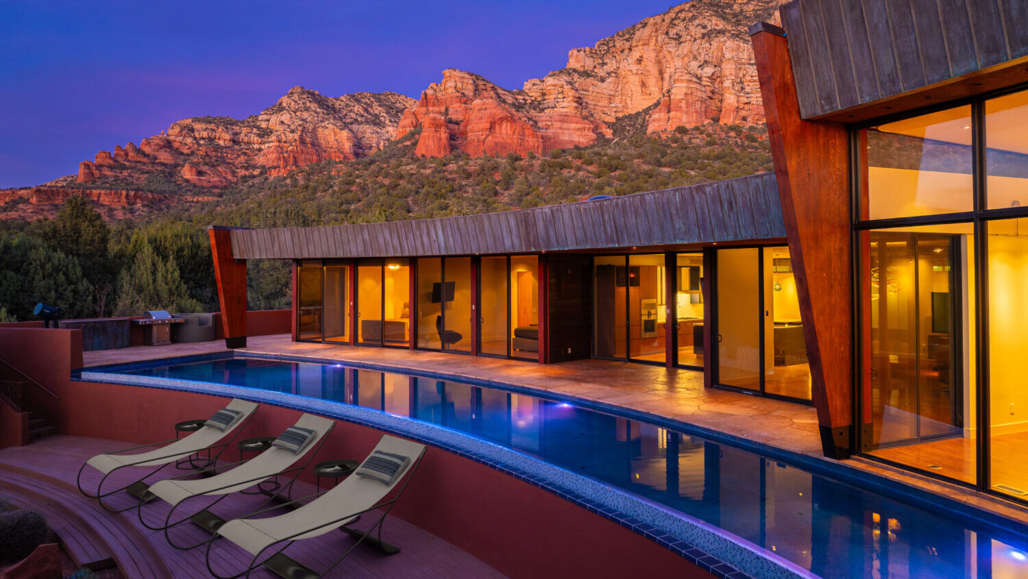 A home in Sedona that is known as "Luna Rossa" or "Red Moon" recently sold for $5.7 million after b...