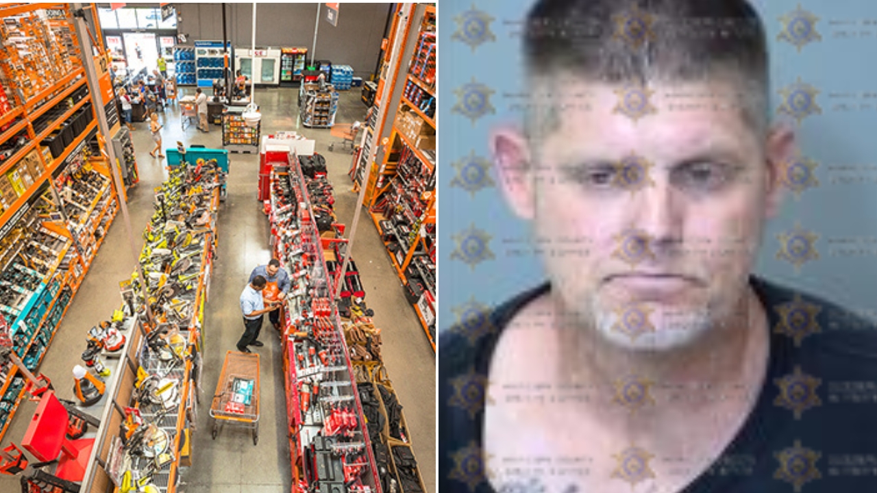 Chad Planck, 53, was indicted on 44 felony counts after allegedly stealing more than $9,000 in merc...