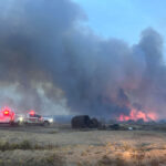 The Hazen Fire started on May 2, 2026, in Buckeye. (Arizona Department of Forestry and Fire Management photo)