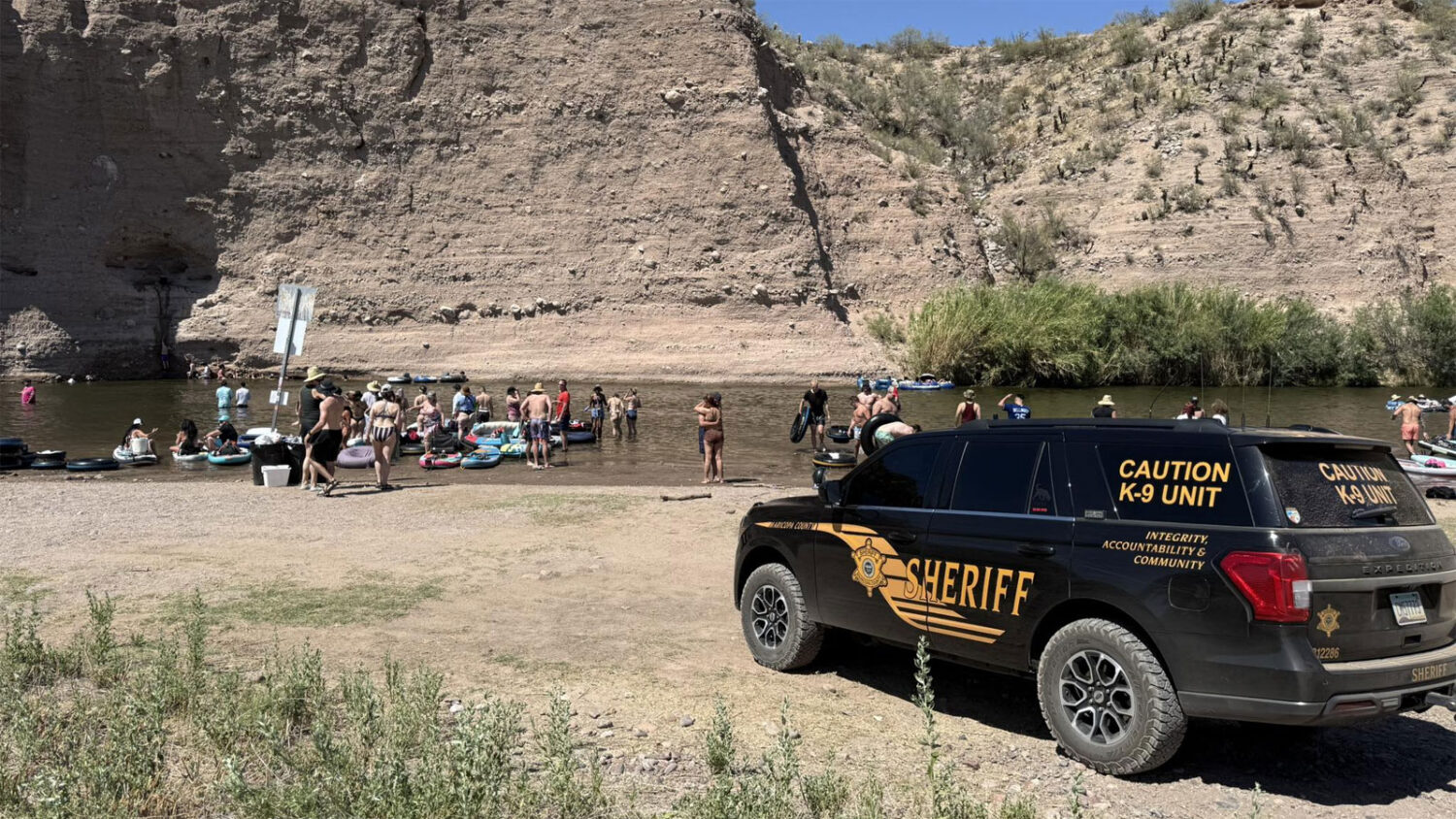 Two men died in separate drowning incidents at the Salt River during Memorial Day weekend. (MCSO fi...