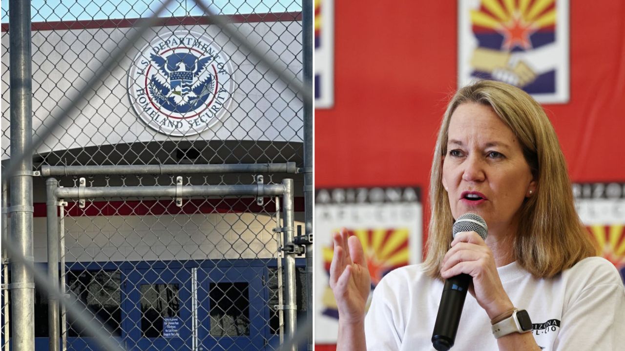 The Department of Homeland Security and Arizona Attorney General Kris Mayes on behalf of the state ...